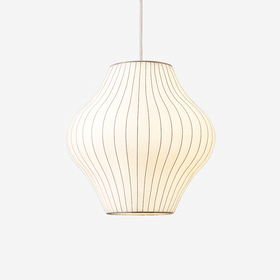 Suspension moderne en papier style japonais Silk