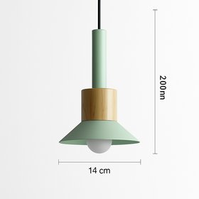Suspension design en bois et métal de différentes formes Window