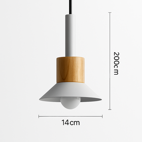 Suspension design en bois et métal de différentes formes Window