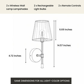 Aurelia Double Wall Sconce