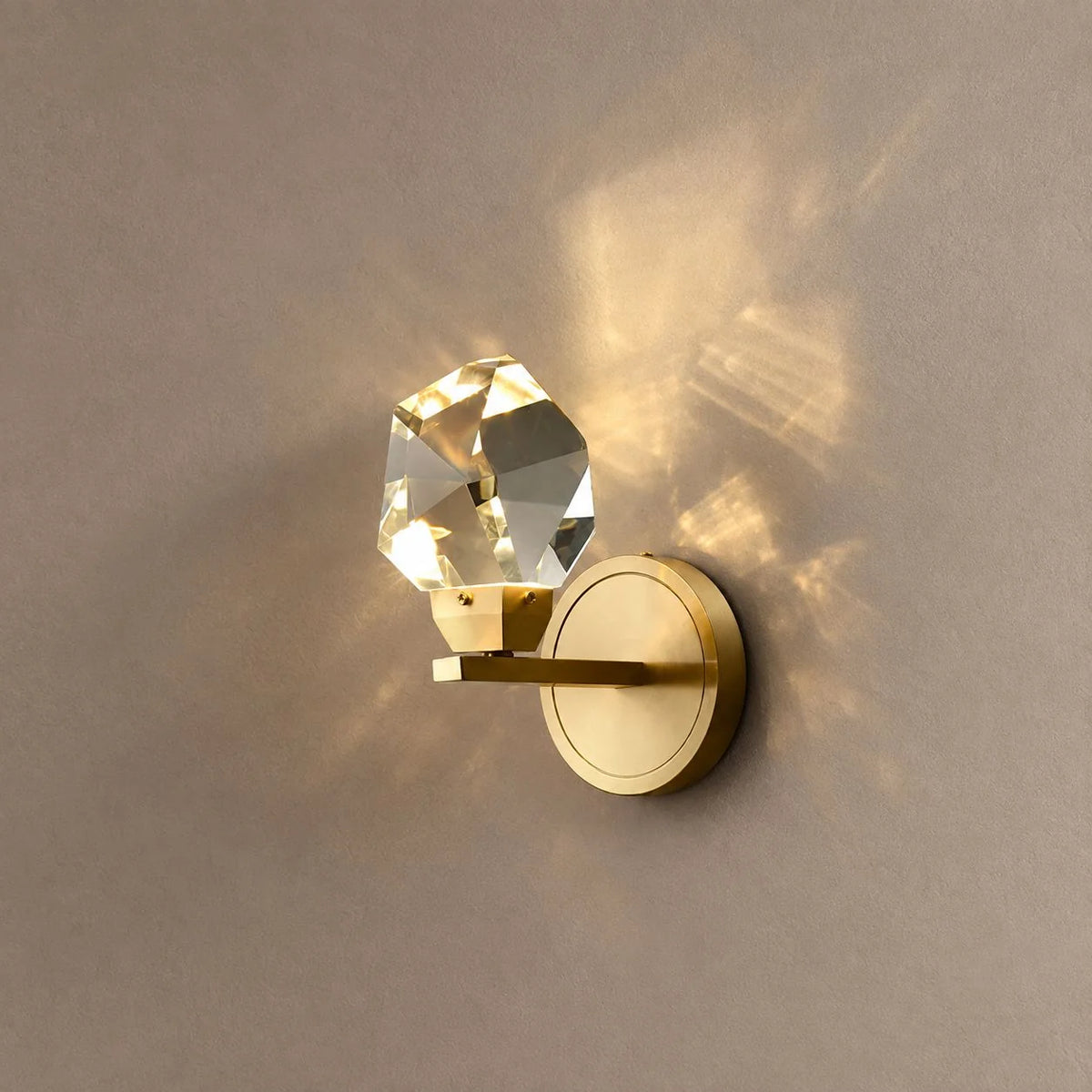 Lumina Crystal Sconce