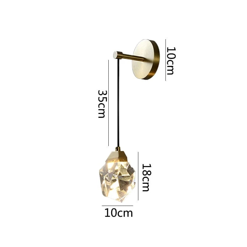 Lumina Crystal Sconce